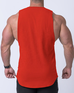 Débardeur de sport décontracté pour homme 100% Coton Écologique Séchage rapide Musculation Fitness Sans manches OEM Vierge - Product Image 2