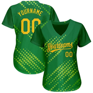 Vêtements de sport personnalisés en gros, maillots respirants imprimés en 3D pour hommes et femmes, uniformes de baseball et de softball avec design par sublimation - Product Image 2