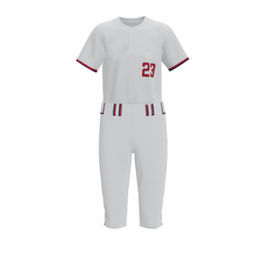 Camiseta de Béisbol Sublimada Personalizada al por Mayor, Uniforme de Práctica de Equipo de Manga Corta con Botones - Product Image 1