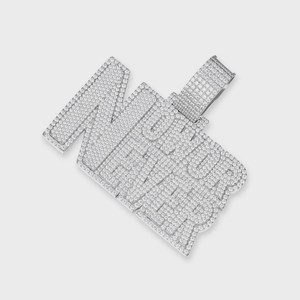 Fully Iced Out Custom Name letter <b>Pendant</b> VVS Moissanite Custom Hip Hop <b>Pendant</b> Personalized <b>Initial</b> Latter <b>Pendant</b> For Gifts - Product Image 4