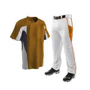 Uniformes de Béisbol Personalizables y Transpirables - 100% Poliéster, Tallas Grandes, Uniformes de Equipo con Impresión por Transferencia de Calor, Antibacterianos - Product Image 5