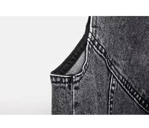 เสื้อกั๊กยีนส์ผู้ชายมีสไตล์ ทรงครอป สไตล์เกาหลี ทรงเข้ารูป เสื้อแจ็คเก็ตแขนกุด แฟชั่นอเนกประสงค์ เสื้อคลุมลำลอง ซักทำความสะอาดได้ คุณภาพสูง - Product Image 4