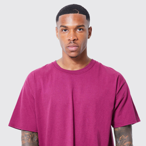 T-shirts en coton pour hommes, T-shirts à manches courtes en coton biologique, T-shirts unis pour l'été, T-shirts personnalisés pour hommes, Vêtements pour hommes, Hauts pour hommes - Product Image 6