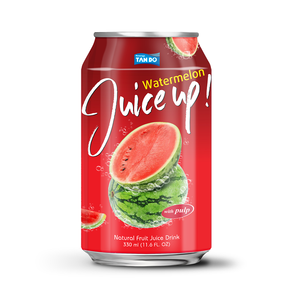 Boisson Tropi Juice 330ml en canette aluminium courte, 100% purée de fruits, faible en gras, stérilisée, fraîchement pressée, aromatisée à la goyave, à la mangue et à l'orange - Product Image 4