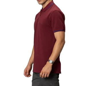 เสื้อโปโลชายคุณภาพพรีเมียม ผ้าฝ้าย 100% แขนสั้น สกรีนโลโก้ได้ ทรงปกติ บริการ OEM เสื้อโปโลชายแบบกำหนดเอง - Product Image 2