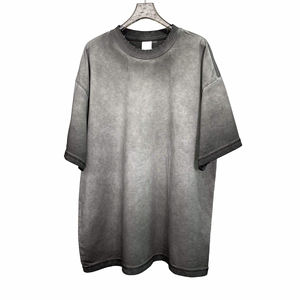 เสื้อยืดโอเวอร์ไซส์สตรีทแวร์วินเทจลายกราฟิกสั่งทำพิเศษ พิมพ์ลายด้วยเทคนิค DTG ผ้าโพลีเอสเตอร์ 100% 120gsm ทรงสแตนด์ รับผลิตแบบ OEM/ODM - Product Image 5