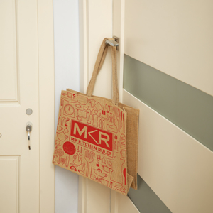 ขายตรงจากโรงงาน กระเป๋าผ้าปอกระเจาพิมพ์ลาย ทำจากผ้าฝ้ายรีไซเคิล 100% สำหรับใช้งานได้หลากหลาย จากซัพพลายเออร์อินเดีย - Product Image 1