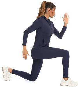 Ropa de Yoga Personalizada con Logotipo, Top Corto Ligero para Correr y Entrenar, Chaqueta Deportiva para Mujer, Ropa para Gimnasio - Product Image 2