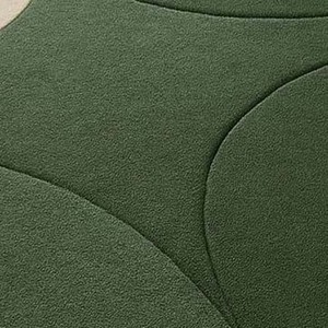 Abstract Green Rug Carpet Premium Floor Rug Modern Handmade Designer Rug Luxury Home Carpet for Living Room Bedroom Home Decor - Product Image 3