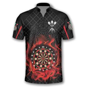 Camiseta de Polo para Dardos con Diseño Personalizado, Venta al por Mayor, Jersey Deportivo para Dardos, Camisetas para Correr - Product Image 3