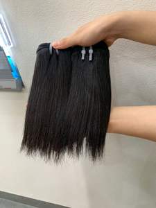 Extensions de cheveux humains Remy vietnamiens Super Double dessiné pleine cuticule aligner os soyeux droite trame de Machine prix de gros - Product Image 2