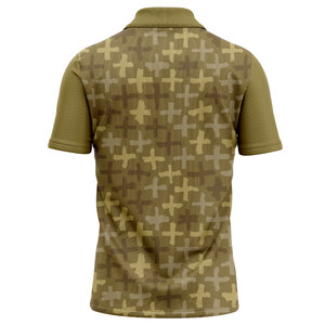 Chemises polo pour hommes personnalisées de haute qualité à manches courtes, respirantes, à séchage rapide, en polyester, sublimation - Product Image 6