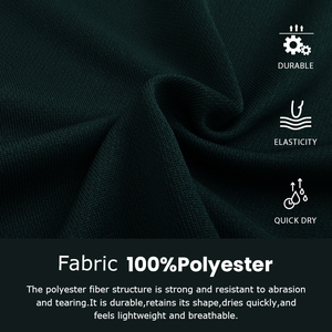 100% poliéster Jersey Quick-Dry Stretch transpirable Camiseta deportiva para hombre - Product Image 3