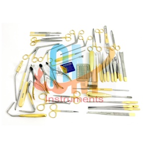 Juego de 39 Instrumentos Quirúrgicos de Rinoplastia Nasal Reutilizables de Acero Inoxidable de Grado Médico, Tijeras, Separador, Gancho para Cartílago, CE/ISO - Product Image 4