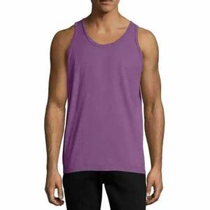 Men's Urban Gym Elegancy Tank Top Solid Color Polyester <b>Singlet</b> Quick Dry Fitness Clothing Casual XL Size Embroidery Print - Product Image 1