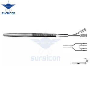 Retractor Quirúrgico Flexible de 2 Puntas con Gancho de 16 cm (6-1/4 Pulgadas) y Gancho de 5x4 mm, Instrumento Médico de Acero Inoxidable - Product Image 5