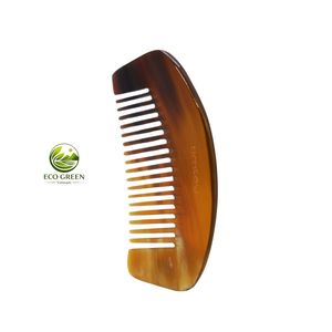 Peine de Cuerno Natural de Alta Calidad con Dientes Suaves para Desenredar el Cabello y Masajear el Cuero Cabelludo - Product Image 3