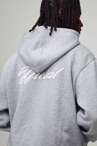 เสื้อฮู้ดดี้ผ้าคอตตอน 100% ทรงปกติ ไหล่ตก แบบเรียบ ไม่มีลาย  รับสกรีนโลโก้ตามแบบ  สำหรับฤดูหนาว - Product Image 3