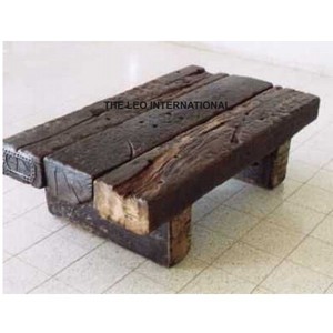Retro Style Single-Tier Solid Wooden Other Home Furniture Table and Garden Decorative Wood Material Free Standing Installation - Product Image 2