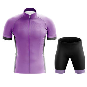 Ensembles de cyclisme : Tenue de cyclisme deux pièces aérodynamique conçue pour la performance cycliste et l'entraînement quotidien - Product Image 3