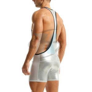 High Performance Spandex / Polyester Made <b>Running</b> <b>Singlets</b> Comfortable Fitness Apparel For Gym Training And Sports Wear - Product Image 6