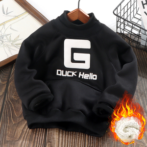 Sudadera con Capucha Color Borgoña para Niños, con Estampado de Letras, Bolsillo Frontal, Unisex, para Todas las Temporadas, Antiencogimiento, Top para Bebés - Product Image 4