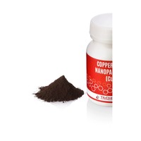 Nanopoudre d'oxyde de cuivre de qualité industrielle 99,9 % CuO, nanoparticules 30-70 nm pour céramiques et pigments de verre, échantillon disponible