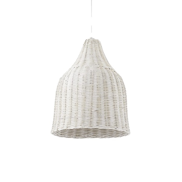 Modern Design Natural White Wicker Bamboo Basket Pendant Lamp Shade Custom Logo Vietnam-Made Contact Jennie +84 909 801 508 Viet