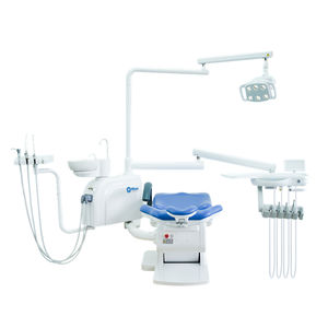 Poltrona Odontoiatrica Professionale Avanzata in Metallo con Cuscino in Vera Pelle, Sputacchiera Auto-Pulente, Mobile Girevole a 45°, Certificazione CE, 2 Anni di Garanzia - Product Image 4