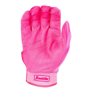 Guantes de Bateo de Béisbol y Sóftbol de Cuero Digital Duraderos con Agarre Antideslizante, Color Rosa, Servicio OEM - Product Image 3