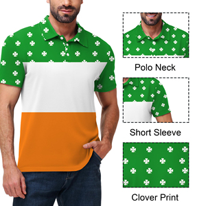 Chemises polo pour hommes en gros, performance, séchage rapide, écologiques, pour le golf, vêtements de sport légers - Product Image 3