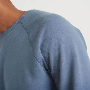 <b>Online</b> Best Selling High Quality Men Basics Cotton Blended Sweatshirt Factory Direct Sale Sweatshirts For Men - Product Image 4