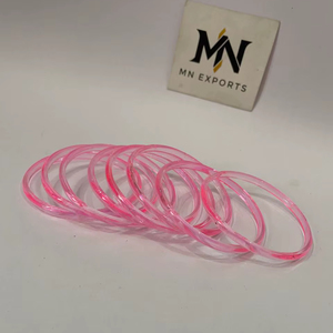 Pulseras de Gelatina Estilo Ángel, Color Rosa Pulido, Más Vendidas para Bodas y Aniversarios por MN Exports - Product Image 1