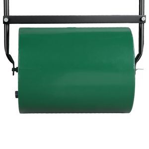 Rodillo de acero resistente de 16 pulgadas con mango en forma de U, rellenable con agua o arena para airear el jardín - Product Image 6