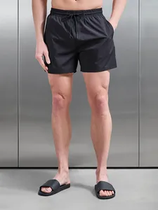 Shorts de Baño para Hombre de Alta Calidad con Forro de Malla, 100% Poliéster con Bolsillos, Cierre con Cordón para Ropa de Playa - Product Image 1