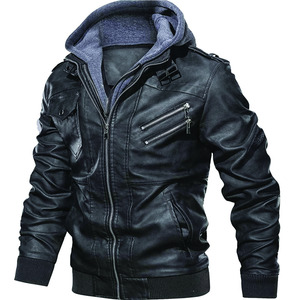 High Quality Custom <b>Men</b> <b>Leather</b> <b>Jacket</b> Solid Color Casual Wear New Style and Logo Best Selling <b>Men</b> <b>Leather</b> <b>Jacket</b> - Product Image 1