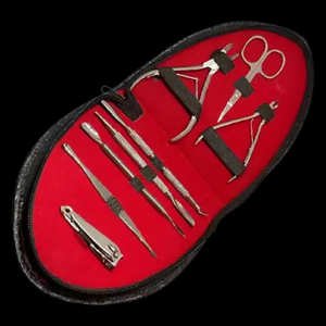 Professional Luxurious Infant Adult Manicure Set 8-pcs High Quality Stainless Steel Durable Portable Beauty <b>Nail</b> Care Kit <b>Case</b> 5 - Product Image 2