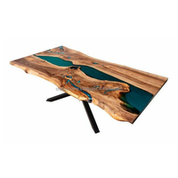Table en résine époxy en vente chaude, bureau et chaise en résine époxy, personnalisation de la résine époxy, résine époxy importée d'Inde