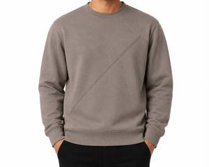 Sweat-shirt à capuche pour homme, design personnalisé sur la poitrine, molleton épais, coupe ample, écologique, respirant, avec poches, pour un style décontracté - Product Image 1