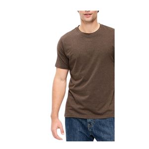 เสื้อยืดผู้ชายเรียบง่าย แขนสั้น สวมใส่สบาย เหมาะสำหรับใส่ทุกวัน แฟชั่นทันสมัย รับผลิตแบบ OEM ตามสั่ง - Product Image 2