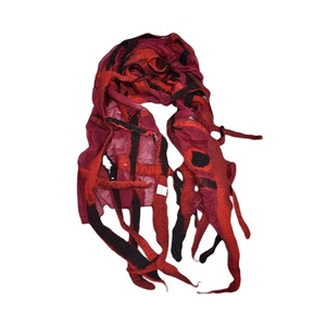 Écharpe en feutre de laine mérinos de Nouvelle-Zélande, dernier design, accessoire le plus doux pour les ensembles écharpe, chapeau et gants - Product Image 1