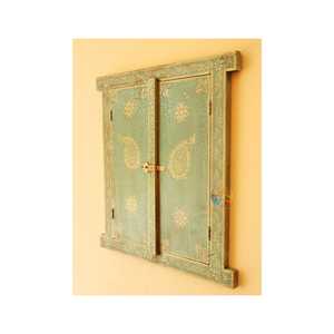 Décoration murale de fenêtre artisanale indienne artistique chic - Product Image 6