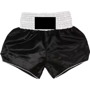 Short de Muay Thai Premium pour arts martiaux, tissu léger et confortable, respirant, construction flexible pour l'entraînement - Product Image 1