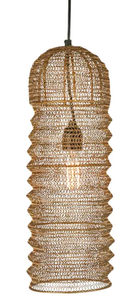 โคมไฟเพดาน LED ดีไซน์โบฮีเมียนทันสมัย แบรนด์ Sonnet Decor รุ่น Luxury ทำจากเหล็กถักมือ แสงวอร์มไวท์ 3500K CRI 80 เหมาะสำหรับที่อยู่อาศัย - Product Image 1