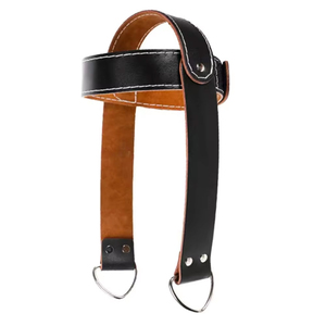 Harnais de Tête en Cuir de Vachette Personnalisable avec Logo, Respirant, Léger, Réglable, Protection Avancée pour le Cou et la Tête, Sécurité Fitness - Product Image 3
