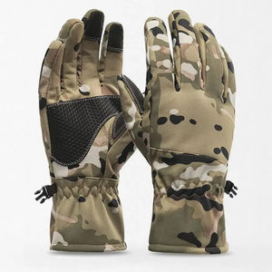 Gants tactiques en cuir pleine main personnalisés 2026 résistants aux coupures pour la pêche en extérieur, les fêtes, le cyclisme et les écrans tactiles – Vente en gros - Product Image 3