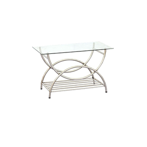 Round Shape Metal Coffee <b>Table</b> With Wooden <b>Top</b> Smooth Surface Ideal For Stylish Living Room Furniture Elegant Appearance - Product Image 1