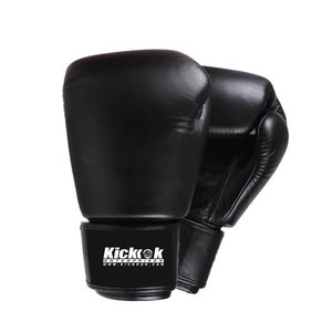 Guantes de Boxeo de Cuero Premium con Cierre de Gancho y Bucle para Entrenamiento Físico, Agarre Cómodo y Soporte Seguro para la Muñeca para Hombres - Product Image 1