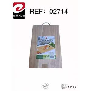 Tabla de Cortar Rectangular de Madera Premium 38x26x2cm, Tabla de Cortar Resistente para Uso en la Cocina - Product Image 3