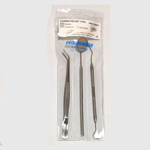 ชุดตรวจฟันคุณภาพสูง OldMed Instruments ชุดตรวจฟันสแตนเลส กระจกตรวจฟัน หัวตรวจฟัน 3 ชิ้น - Product Image 6